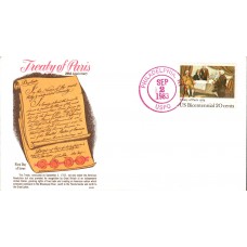 #2052 Treaty of Paris Gamm FDC