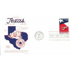 #2204 Republic of Texas Gamm FDC