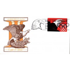 #2541 Bald Eagle Gamm FDC