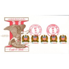 #2603 Eagle and Shield PNC Gamm FDC