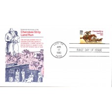 #2754 Cherokee Strip Gamm FDC