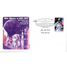 #2841 First Moon Landing Gamm FDC