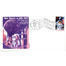 #2841 First Moon Landing Gamm FDC