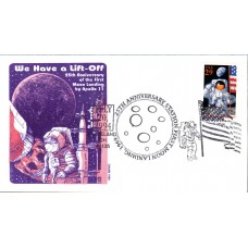 #2841 First Moon Landing Gamm FDC