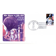 #2841 First Moon Landing Gamm FDC