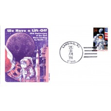 #2841 First Moon Landing Gamm FDC