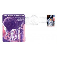 #2841 First Moon Landing Gamm FDC