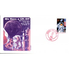 #2841 First Moon Landing Gamm FDC