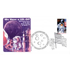 #2841 First Moon Landing Gamm FDC