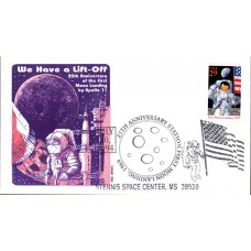 #2841 First Moon Landing Gamm FDC