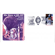 #2841 First Moon Landing Gamm FDC