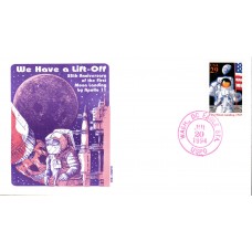 #2841 First Moon Landing Gamm FDC