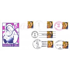 #3176 Madonna and Child Multi-cancel Gamm FDC