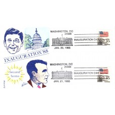 Reagan - Bush 1985 Gamm Inauguration Cover