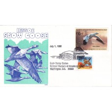 #RW55 Snow Goose Gamm FDC