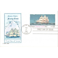 #UX107 Clipper Flying Cloud Gamm FDC