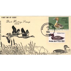 #RW53 Fulvous Whistling Duck Garik FDC