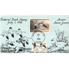 #RW55 Snow Goose Garik FDC