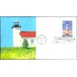 #3789 Morris Island Lighthouse Garrett FDC