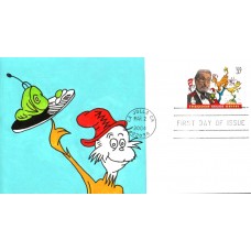 #3835 Theodor Seuss Geisel Garrett FDC 6/10