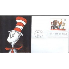 #3835 Theodor Seuss Geisel Garrett FDC 7/10