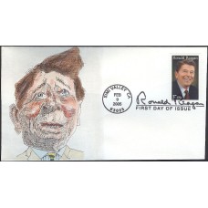 #3897 Ronald Reagan Garrett FDC