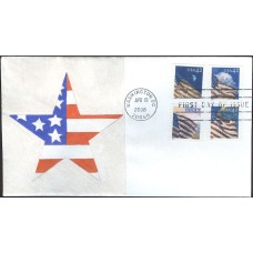 #4236-39 US Flags Garrett FDC