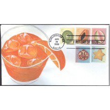 #4253-57 Tropical Fruit Garrett FDC