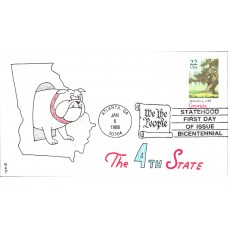 #2339 Georgia Statehood GCT FDC