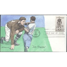 #2089 Jim Thorpe Geerlings FDC