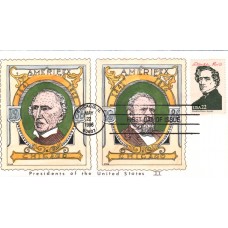 #2217e Franklin Pierce Geerlings FDC