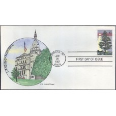 #2246 Michigan Statehood Geerlings FDC