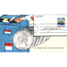 #2277 E - Earth Geerlings FDC