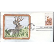 #2317 White-tailed Deer Geerlings FDC