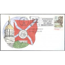 #2339 Georgia Statehood Geerlings FDC