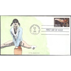 #2380 Summer Olympics Geerlings FDC