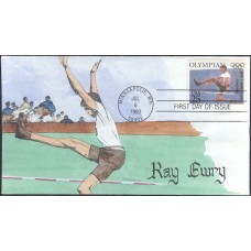 #2497 Olympics - High Jump Geerlings FDC