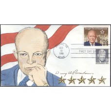 #2513 Dwight D. Eisenhower Geerlings FDC