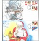 #2580//85 Santa Claus Geerlings FDC Set