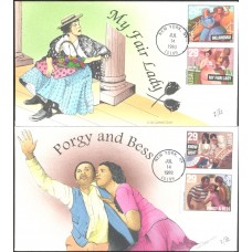 #2767-70 Broadway Musicals Geerlings FDC Set