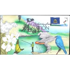 #4288 FOON: Idaho Flag Geerlings FDC