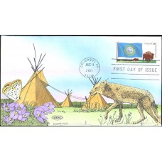 #4321 FOON: South Dakota State Flag Geerlings FDC