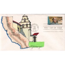 #C116 Junipero Serra OOAK Geerlings FDC