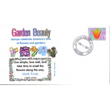 #5559 Orange and Yellow Tulip Gelvin FDC