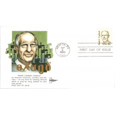 #1864 Frank C. Laubach Gillcraft FDC