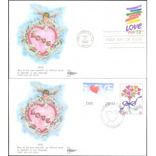 #2143 LOVE Gillcraft FDC Set