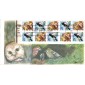 #2284-85 Owl and Grosbeak Gillcraft FDC