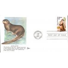 #2314 River Otter Gillcraft FDC