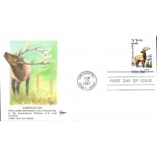 #2328 American Elk Gillcraft FDC