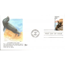 #2329 CA Sea Lion Gillcraft FDC